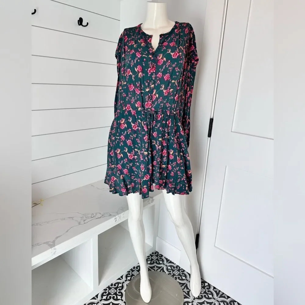 Free People Flower Fields Mini Dress